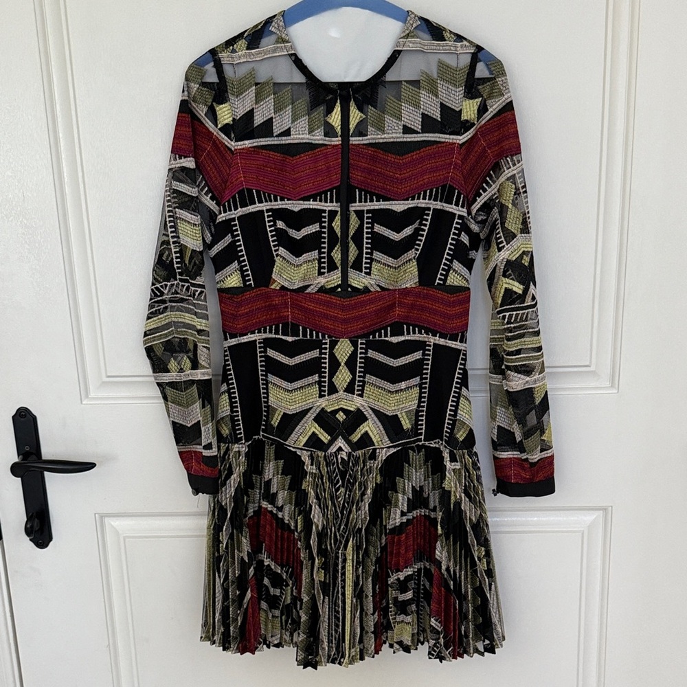 Alexis Multicolor Geometric Dress